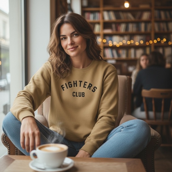 KILL CREW/FIGHTER'S CLUB CREW NECK SWEATSHIRT/Unisex/SIZE: M - Picture 11 of 12